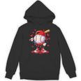 Valentine Baseball Heart Drip Sport Love Valentines Day Boys Unisex Hoodie