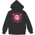 Valentines Day Baseball Boys Ice Cream Drip Heart Youth Kids Unisex Hoodie