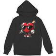 Valentines Day Baseball Heart Bat Sunglasses Men Boys Kids Unisex Hoodie Valentines Day Baseball Heart Bat Sunglasses Men Boys Kids Unisex Hoodie
