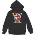 Valentines Day Heart Baseball Drip Ice Cream Boys Kids Men Unisex Hoodie