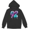 Vintage Baseball 92 Number Unisex Hoodie Vintage Baseball 92 Number Unisex Hoodie