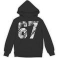 Vintage Baseball Number 67 Jersey Player Uniform Unisex Hoodie