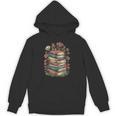 Vintage Books And Flowers Botanical Reading Illustration Unisex Hoodie Vintage Books And Flowers Botanical Reading Illustration Unisex Hoodie