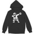 Vintage Dabbing Santa Christmas Baseball Xmas Costume Unisex Hoodie