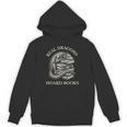 Vintage Dragons & Books Dark Academia Librarian Unisex Hoodie
