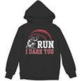 Vintage Humor Baseball Apparel Run I Dare You Unisex Hoodie Vintage Humor Baseball Apparel Run I Dare You Unisex Hoodie
