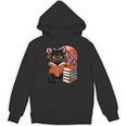 Vintage Japanese Cat Book Lovers Librarian Dad Teacher Unisex Hoodie