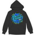 Volleyball Lets Pepper Comic Book Pop Art Teen Girls Cute Unisex Hoodie