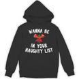 Wanna Be In Your Naughty Books Funny Christmas Unisex Hoodie
