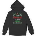 All I Want Is More Books & Reading Lover Ugly Christmas Unisex Hoodie All I Want Is More Books & Reading Lover Ugly Christmas Unisex Hoodie