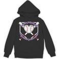 I Wear Purple For Alzheimers Awareness Baseball Heart Ribbon Unisex Hoodie I Wear Purple For Alzheimers Awareness Baseball Heart Ribbon Unisex Hoodie