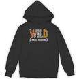 Wild About Reading Book Animal Children's Book Teacher Unisex Hoodie