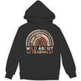 Wild About Reading Books Reader Lover Library Day Librarian Unisex Hoodie