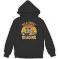 Wild About Reading Cheetah Book Leopard Print Kids Boys Girl Unisex Hoodie