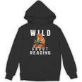 Wild About Reading Love Books Nerd Bookworm Librarian Unisex Hoodie