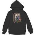 Wildflower Summer Floral Book Horror Gothic Graphic Unisex Hoodie
