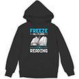 Winter Reading Book Bookworm Winter Unisex Hoodie