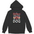 A Woman Cannot Survive On Books Alone She Also Needs a Dog Unisex Hoodie A Woman Cannot Survive On Books Alone She Also Needs a Dog Unisex Hoodie