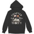 Women's 1996 Chapter Thirty 30th Birthday Decoration Wildflower Book Unisex Hoodie Women's 1996 Chapter Thirty 30th Birthday Decoration Wildflower Book Unisex Hoodie