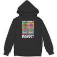 Women's Dungeon Crawler Carl God Damnit Donut Cat Pop Art Book Unisex Hoodie