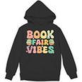 Women's Library Book Fair Vibe Groovy Retro School Reading Nostalgic Unisex Hoodie