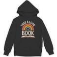 Women's Take A Look Its In A Book Retro Reading Bookworm Librarian Unisex Hoodie Women's Take A Look Its In A Book Retro Reading Bookworm Librarian Unisex Hoodie