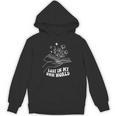 Women's Minimalist Bookworm Lost In My Own World Book Lover Unisex Hoodie