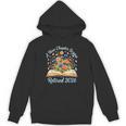 Women's New Chapter Begins Retired 2026 Watercolor Floral Book Women Unisex Hoodie
