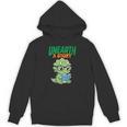 Women's Unearth a Story Summer Reading 2026 Triceratops Dino Book Unisex Hoodie Women's Unearth a Story Summer Reading 2026 Triceratops Dino Book Unisex Hoodie