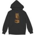 Women's Wise Owl Monocle Books Scholar Academic Art Unisex Hoodie Women's Wise Owl Monocle Books Scholar Academic Art Unisex Hoodie