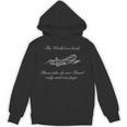 The World Is a Book Those Who Dont Travel Only Read One Page Unisex Hoodie