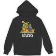 Zoo Animals Wild About Reading Books Reader Lover Librarian Unisex Hoodie