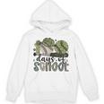 100 Days Of School Baseball Camo Cap Kids Boys 100th Day Unisex Hoodie