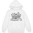 14th Birthday Chapter 14 Reading Book Lover Bookworm Girls Unisex Hoodie