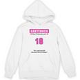 18th Birthday Guest Book Party 18 Years Unisex Hoodie