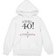 40th Birthday Party Guest Book 40 Years 1979 Unisex Hoodie