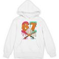 67 Ice Cream Drip Baseball Number 67 Player 67th Birthday Unisex Hoodie