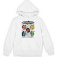 Animorphs Split Face Character Colorful Grid Book Series Unisex Hoodie