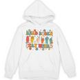 ASL American Sign Language Reads Books Stays Weird Unisex Hoodie