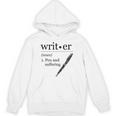 Author Book Writer Journalist Novelist Unisex Hoodie