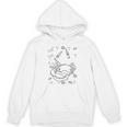 Axolotl Colouring Shirt For Children Adults 003 Colouring Book Unisex Hoodie