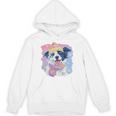 Baby Goat Small Book Reading Animal Lover Graphic Portrait Comfort Colors Crop Top Unisex Hoodie