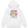 Baseball Drip 6 7 Number 67 Six Seven Meme Boys Kids Unisex Hoodie Baseball Drip 6 7 Number 67 Six Seven Meme Boys Kids Unisex Hoodie