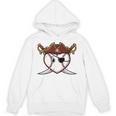 Baseball Heart Pirate Hat Crossed Swords Men Boys Kids Youth Premium Tri-Blend Unisex Hoodie