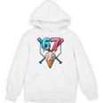 Baseball Ice Cream Drip 67 Six Seven Gen Alpha Slang Meme Unisex Hoodie