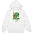 Baseball Life Style Ice Cream Drip Green Premium Tri-Blend Unisex Hoodie Baseball Life Style Ice Cream Drip Green Premium Tri-Blend Unisex Hoodie