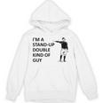 Baseball Pun Saying I'm a Stand Up Double Type Of Guy Unisex Hoodie Baseball Pun Saying I'm a Stand Up Double Type Of Guy Unisex Hoodie
