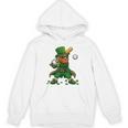 Baseball St Patricks Day Leprechaun Boys Girls Men Women Unisex Hoodie
