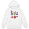 THE BEST TEACHERS TEACH FROM THE HEART NOT BOOK T-SHIRT Men Women Unisex Hoodie