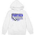 Blue Panther Baseball Home Plate Game Day Mascot Panther Unisex Hoodie Blue Panther Baseball Home Plate Game Day Mascot Panther Unisex Hoodie
